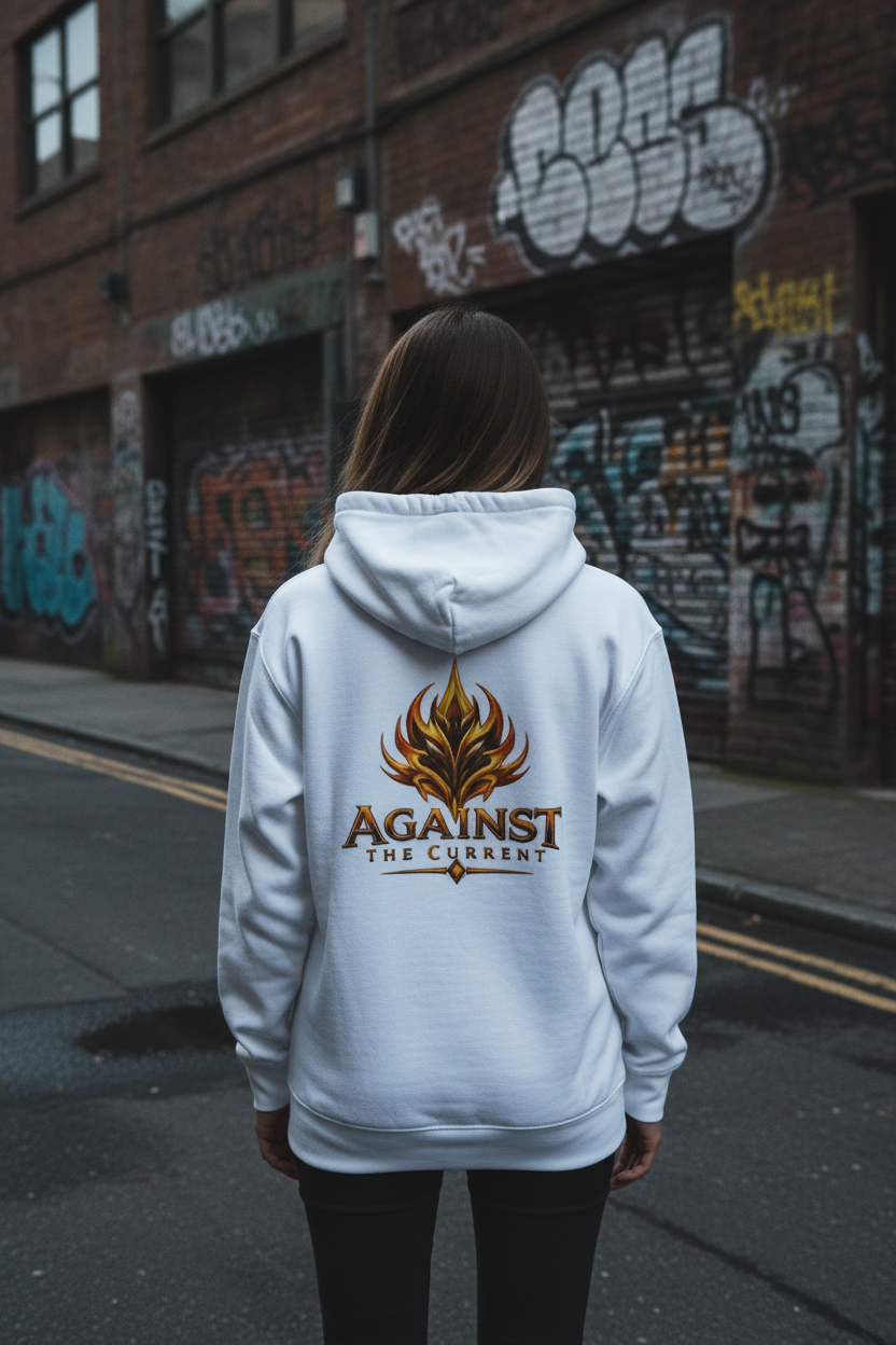 Against the Current – nainen, selkä